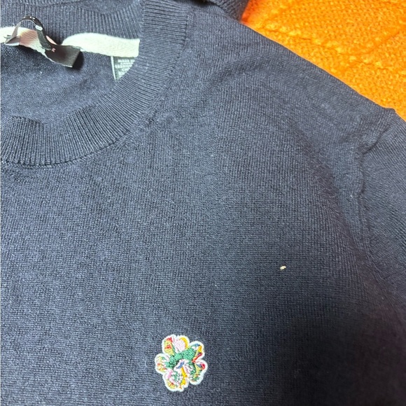 Unisex Ted Baker Black Crewneck Sweater - Picture 9 of 9